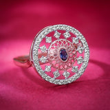 Divine Mandala Diamond Ring