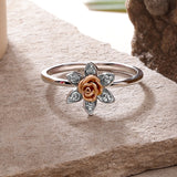 Floral Whispers Diamond Ring