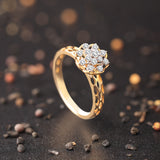 Elysian Blossom Diamond Ring