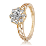 Elysian Blossom Diamond Ring