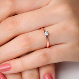 Dreamy Ember Diamond Ring