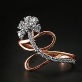 Paisley Meadow Diamond Ring