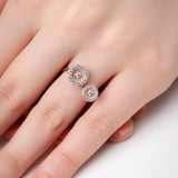 Wheels of Flare Diamond Ring