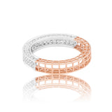 Brilliant Mosaic Eternity Diamond Band