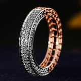 Brilliant Mosaic Eternity Diamond Band