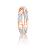 Luminous Gridlock Diamond Band