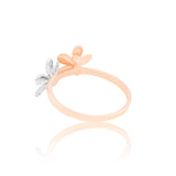 Duo of Spring Fleur Diamond Ring