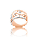 Interlace Elysium Cut-out Diamond Ring