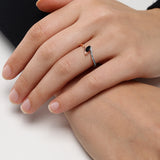 Serenade of the Dusk Diamond Ring