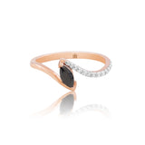 Serenade of the Dusk Diamond Ring