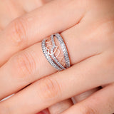 Heartstring Symphony Diamond Ring