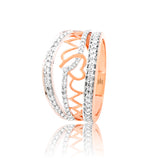 Heartstring Symphony Diamond Ring