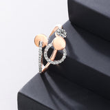 Cosmic Ballet Diamond Ring