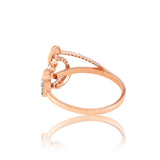 Cosmic Ballet Diamond Ring