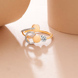 Cosmic Ballet Diamond Ring