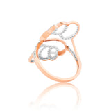 Divine Whorls Diamond Ring