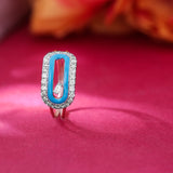 Elysian Loop of Bliss Diamond Ring