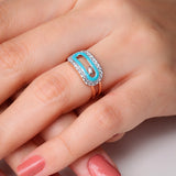Elysian Loop of Bliss Diamond Ring