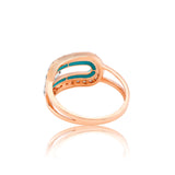 Elysian Loop of Bliss Diamond Ring