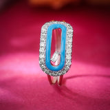Elysian Loop of Bliss Diamond Ring