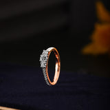 Timeless Trio Pave-Set Diamond Ring