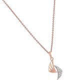 Avant-garde Veil Diamond Pendant