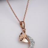 Avant-garde Veil Diamond Pendant