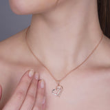 Embrace of Love Diamond Pendant