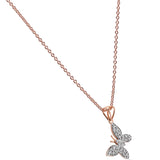 Fluttering Wings Diamond Butterfly Pendant