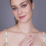 Dazzling Octagonal Orb Diamond Pendant