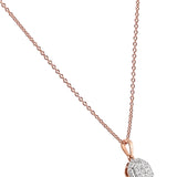 Dazzling Octagonal Orb Diamond Pendant