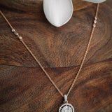 Radiant Circlet Diamond Pendant