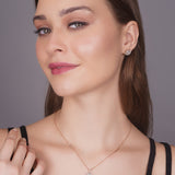 Radiant Circlet Diamond Pendant