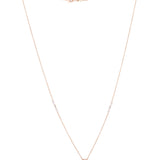 Brilliant Duo of Sphere Diamond Pendant