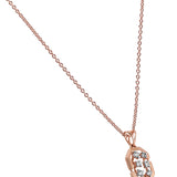 Scintillating Quartet Diamond Pendant