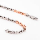 Ember T-Duo Two Tone Men's Silver Chain - Diavo Jewels