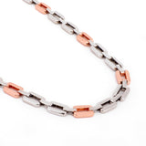 Nova Knight Two Tone Men's Silver Chain - Diavo Jewels