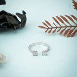 Talia Twinkling Charm Silver Ring