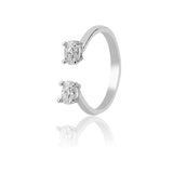 Talia Twinkling Charm Silver Ring