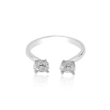 Talia Twinkling Charm Silver Ring