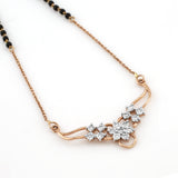 Divine Celestial Diamond Pendant with Mangalsutra