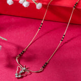 Divine Butterfly Mangalsutra Pendant