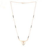 Divine Butterfly Mangalsutra Pendant