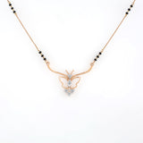 Divine Butterfly Mangalsutra Pendant