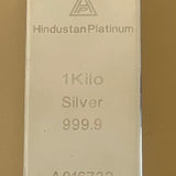 Silver LBMA Hindustan Platinum 1KG Bar