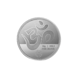 GANESH LAKSHMI JI 999.9 PURITY 10 GM SILVER COIN - Diavo Jewels