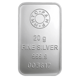LOTUS (999.9) 20 GM SILVER BAR - Diavo Jewels