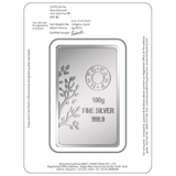 BANYAN TREE 999.9 PURITY 100 GM SILVER BAR