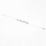 Whimsical Flutterby Charms Silver Bracelet - Diavo Jewels
