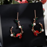 Pearl Bug Silver Delight Earrings - Diavo Jewels